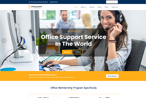 Office Support WP Theme